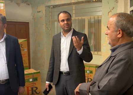 بازدید نمایندگان سازمان مدیریت و برنامه ریزی از تجهیزات ارسالی به مدارس بشاگرد
