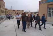 بازدید استاندار هرمزگان از هنرستان حاجی آباد
