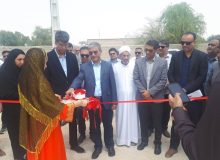 بهره برداری از هنرستان ۶ کلاسه رویین تن در شهرستان بندرخمیر