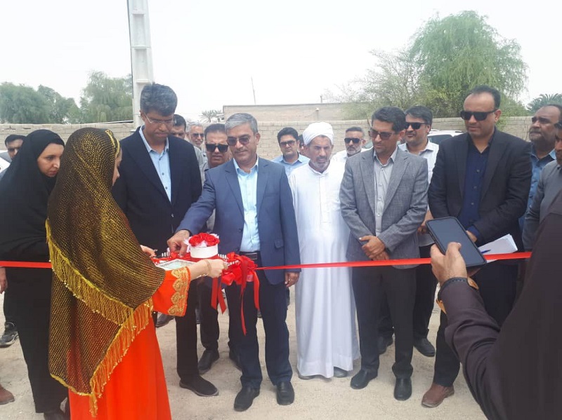 بهره برداری از هنرستان ۶ کلاسه رویین تن در شهرستان بندرخمیر