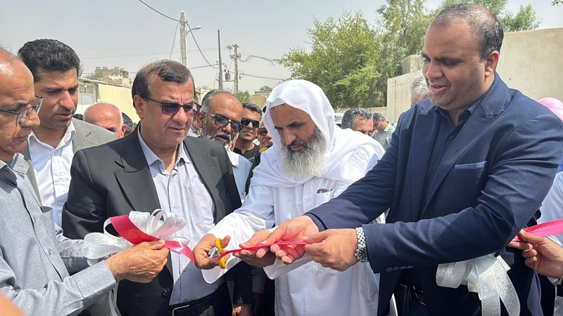 در آغاز سال تحصیلی؛مدرسه 6 کلاسه بوچیر در شهرستان پارسیان به بهره برداری رسید