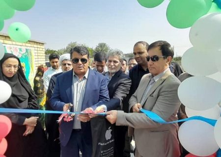 باحضور معاون توسعه مدیریت و پشتیبانی سازمان نوسازی مدارس کشور؛مدرسه فرزانگان پیرایش در روستای نخل ابراهیمی در میناب به بهره برداری رسید