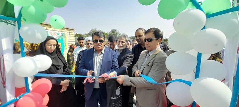 باحضور معاون توسعه مدیریت و پشتیبانی سازمان نوسازی مدارس کشور؛مدرسه فرزانگان پیرایش در روستای نخل ابراهیمی در میناب به بهره برداری رسید