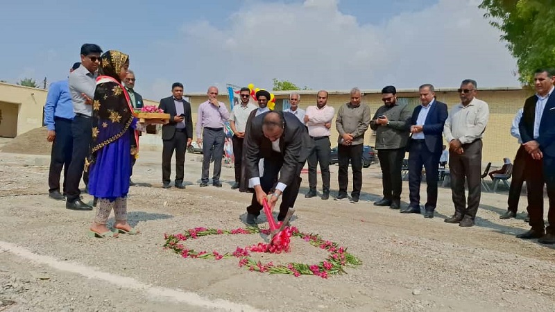 در راستای نهضت توسعه عدالت در فضاهای آموزشی و پرورشی انجام شد؛ آئین کلنگ زنی مدرسه استثنائی برای کودکان با نیازهای ویژه در فین