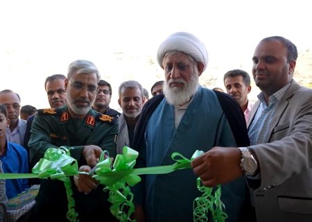 دبستان شهدای خدمت در روستای “درشهر”سندرک به بهره برداری رسید