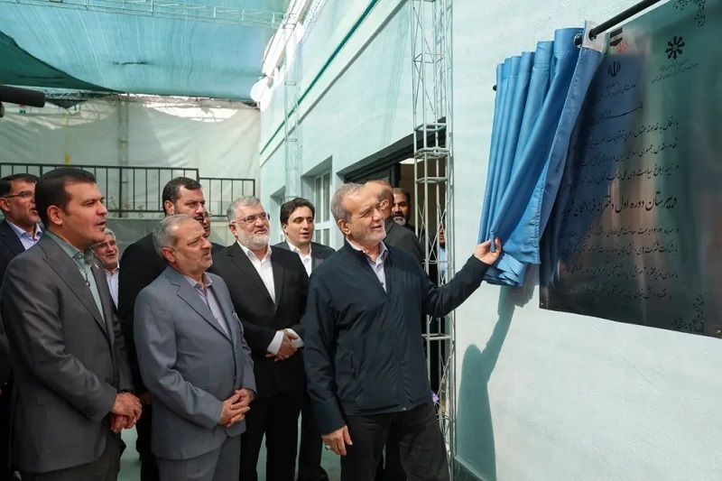 بهره‌برداری همزمان ۲۴۰۷ پروژه آموزشی، پرورشی و ورزشی با حضور رئیس‌جمهور