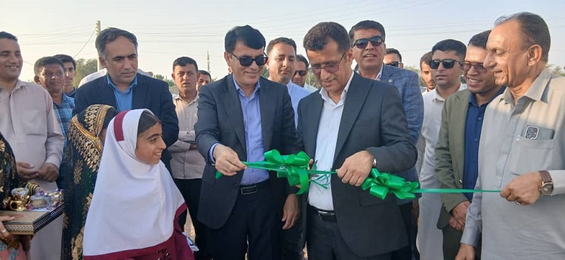مدرسه 3 کلاسه “بونجی کرباسی” در شهرستان جاسک به بهره برداری رسید