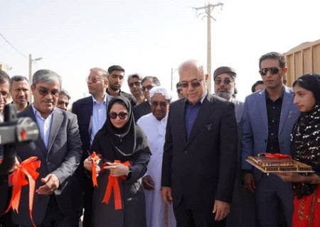 افتتاح مدرسه شش کلاسه بندر پل