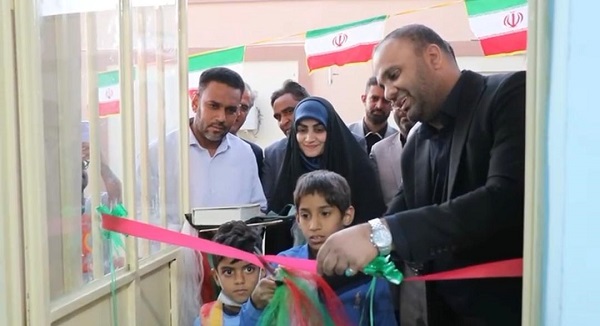 مشارکت مردم در نهضت مدرسه سازی؛ توسعه 3 کلاسه مدرسه ایده در بخش جغین شهرستان رودان به بهره برداری رسید