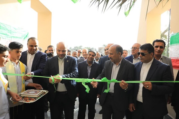 با حضور رییس سازمان نوسازی مدارس کشور؛مدرسه ۹ کلاسه صاحب الزمان در شهرستان‌میناب به بهره برداری رسید