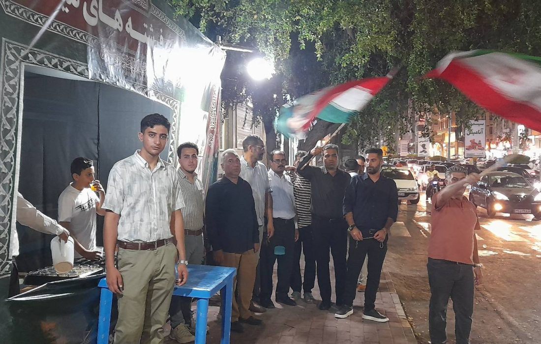 در موکب اداره کل نوسازی مدارس استان هرمزگان صورت گرفت؛تجمع پرشور کارکنان نوسازی مدارس در حمایت از آرمان های انقلاب