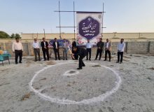 برگزاری آیین کلنگ زنی مدرسه ۶ کلاسه توحید گچین بالا