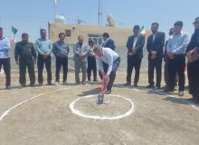 عملیات اجرایی مدرسه ی 6 کلاسه در شریش سندرک آغاز می شود